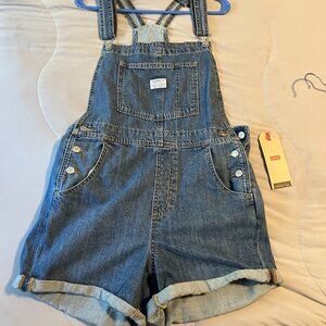 NEW Levis Denim Overalls Medium